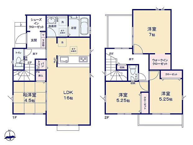 (10号棟)、価格4890万円、4LDK、土地面積120.07m2、建物面積95.63m2