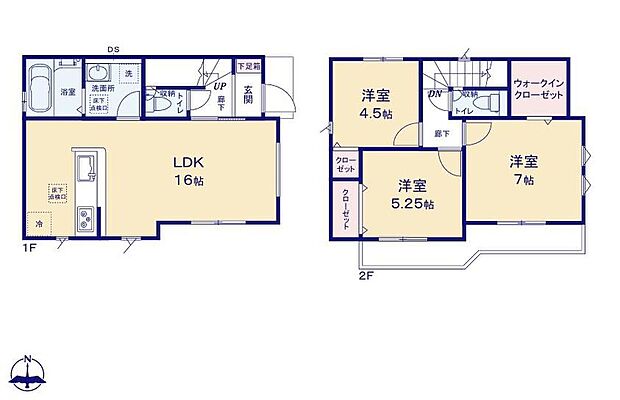 (1号棟)、価格5198万円、3LDK、土地面積99.64m2、建物面積79.48m2