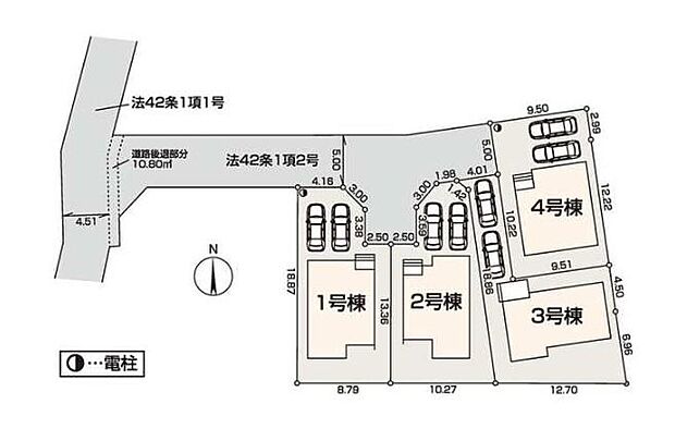 全棟2台駐車可能です！
南向きのお庭は日当たりも良く、ガーデニングも楽しめそうですね♪♪