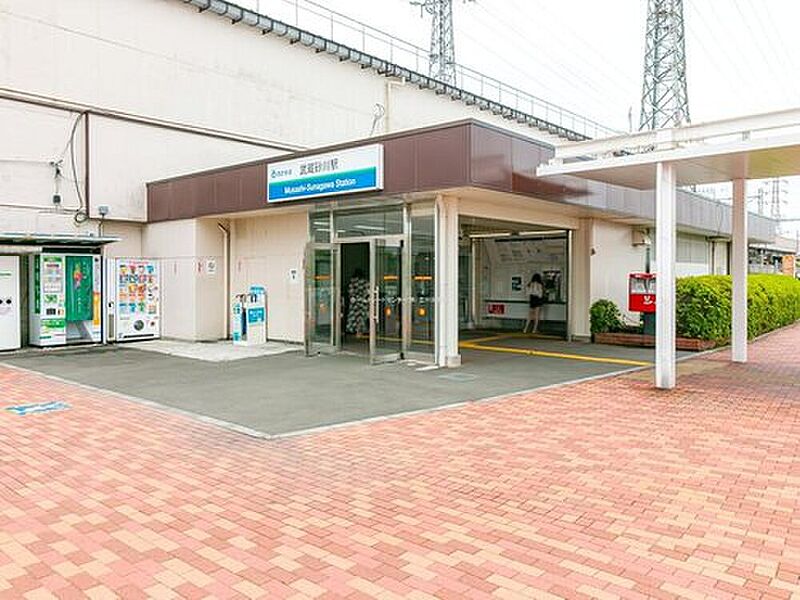 【車・交通】西武拝島線「武蔵砂川」駅