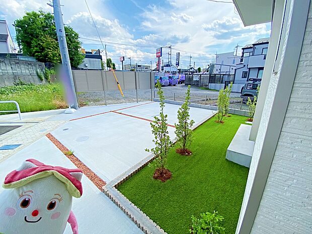 【☆Private Garden☆】戸建て住宅ならではの長所《お庭》付！お子様と遊んだり家庭菜園を始めてみたり…。お家時間が益々充実しそうですね♪