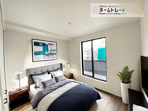 【☆Room☆ 】☆Room☆
バルコニーに面したお部屋は、通風・採光共に良好な上、解放感タップリ♪
明るいお部屋は住まう人の心も明るくしてくれますね☆(家具はCGです)