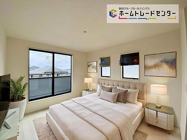 【☆Room☆ 】☆Room☆
大きな窓からたっぷりと陽光が注がれる明るい空間。家族の成長に対応できる永住仕様の間取り。一日の疲れを癒やしてくれる、時を忘れて過ごせる空間。(家具はCGです