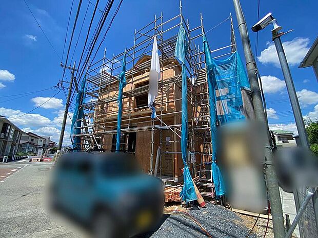 【現地外観写真】『LDKは家族だんらんをデザイン』家族が集まり一緒の時間がすごせる工夫がされております。何気ない一日のひとコマが何者にも代えがたい宝物になることでしょう♪
