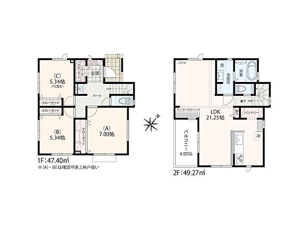 【2号棟】心地よい住まいを追求する中で導き出した一つの答えが『女性の願いをかなえる優しい住まい』。同物件ではそのノウハウとアイデアを、一級建築士事務所によって、洗練されたデザインと融合させました。