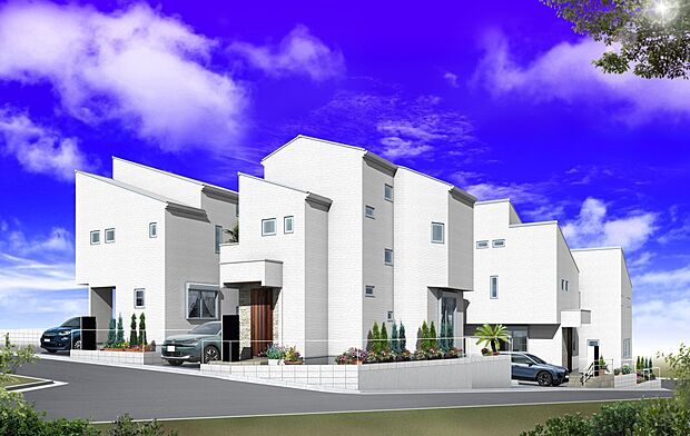 【ブランピュール戸塚 イメージパース】心地よい住まいを追求する中で導き出した一つの答えが『女性の願いをかなえる優しい住まい』。同物件ではそのノウハウとアイディアを、一級建築士事務所によって、洗練されたデザインと融合させました。