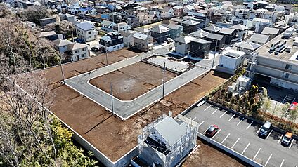 現地　上空から撮影