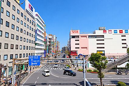 JR津田沼駅北口 1000m