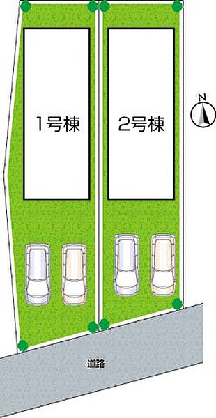 全２区画　前面道路４ｍ