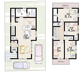 京都市伏見区醍醐大高町　第1期　新築一戸建て その他