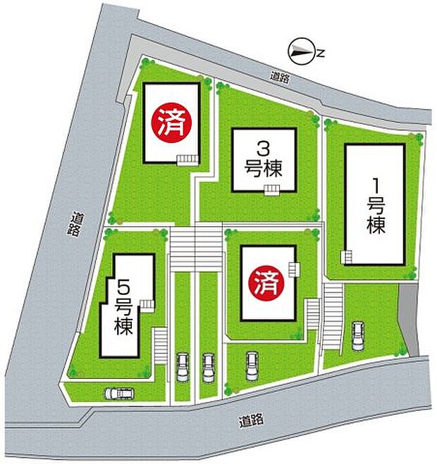 全5区画