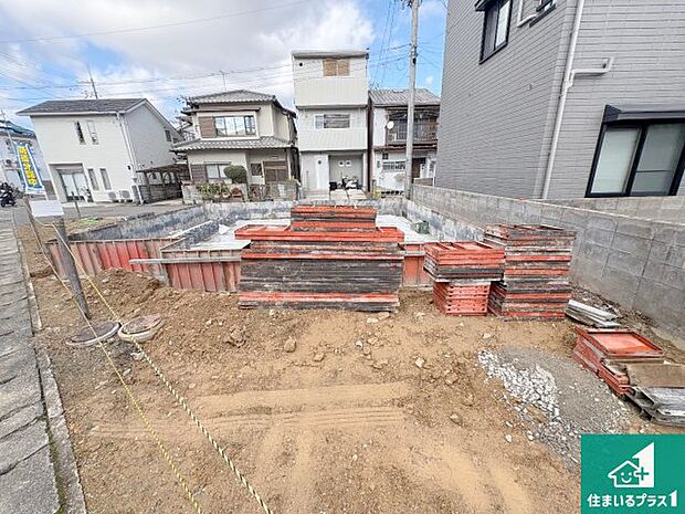 現在の進捗状況です！順調に作業進行中、完成が待ち遠しいです！詳細の間取り等、お気軽にお問い合わせください！