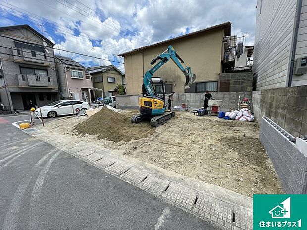 現在の進捗状況です！順調に作業進行中、完成が待ち遠しいです！詳細の間取り等、お気軽にお問い合わせください！