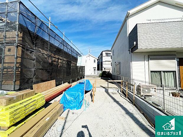 【外観】現在の進捗状況です!順調に作業進行中、完成が待ち遠しいです!詳細の間取り等、お気軽にお問い合わせください!