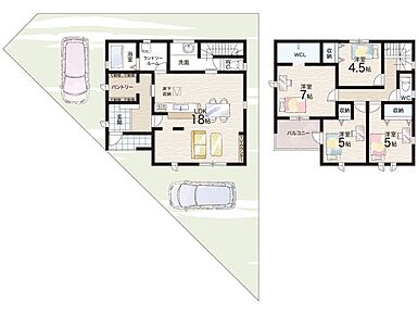 ○詳徳小学校・・・徒歩3分 ○詳徳中学校・・・徒歩3分 
