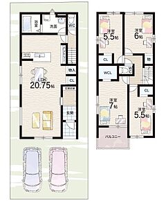○向島小学校・・・徒歩7分 ○向島東中学校・・・徒歩6分 