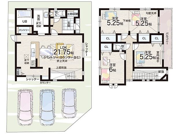 【3LDK】○雄琴小学校・・・徒歩24分 ○日吉中学校・・・徒歩50分