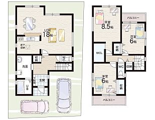 岸和田市西大路町　第3期　新築一戸建て その他