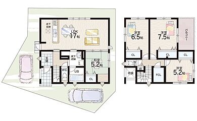 泉佐野市岡本　新築一戸建て その他