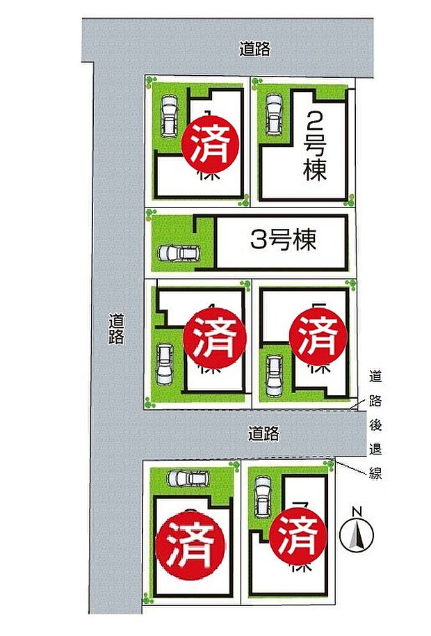 全7区画