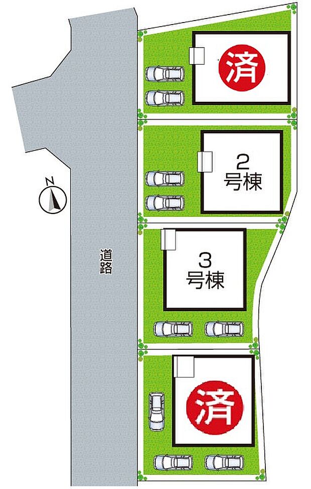 全4区画