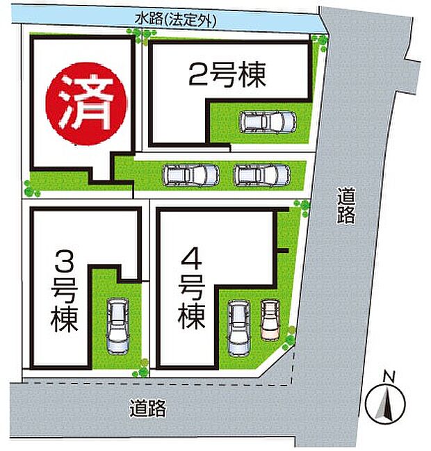 全4区画