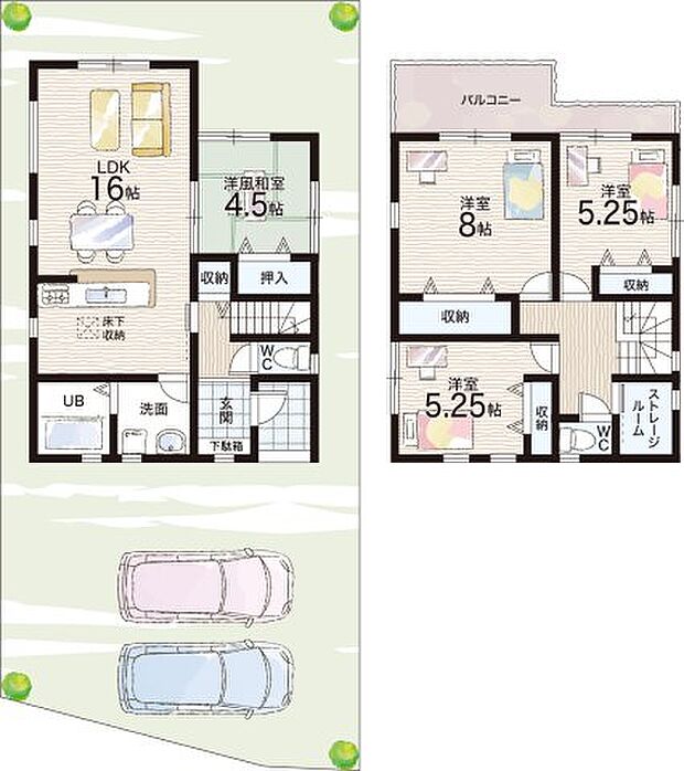 【4LDK+S(納戸)】○小金台小学校・・・徒歩9分 ○明治池中学校・・・徒歩11分