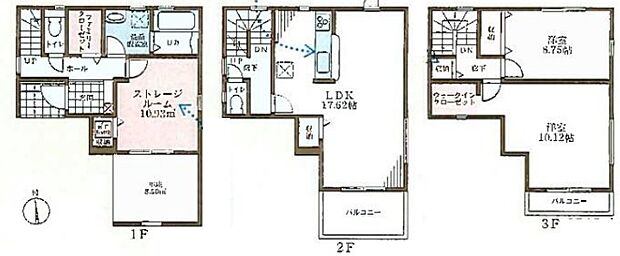 【3LDK+S(納戸)】○平野小学校・・・徒歩6分 ○北平野中学校・・・徒歩5分