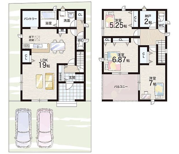 【3LDK+S(納戸)】○四箇郷北小学校・・・徒歩13分 ○紀之川中学校・・・徒歩4分