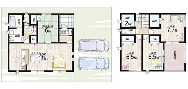 【4LDK+S(納戸)】○四箇郷北小学校・・・徒歩13分 ○紀之川中学校・・・徒歩4分