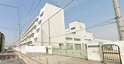 大阪市立矢田北小学校 徒歩600m