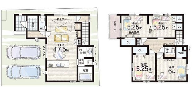 【3LDK】○丸橋小学校・・・徒歩9分 ○長尾中学校・・・徒歩27分