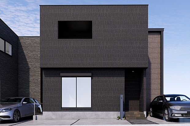 【■CGイメージパース/1号地外観パース■】（建物未完成のためイメージパースです）