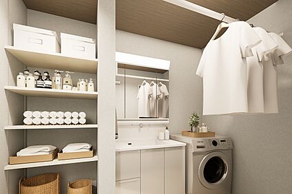 ■CGイメージパース/1号地内観パース■