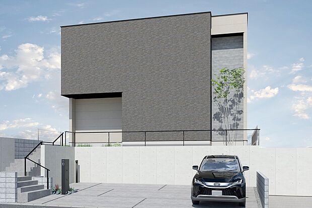 【■CGイメージパース/1号地外観パース■】（建物未完成のためイメージパースです）