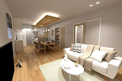 ■CGイメージパース/2号地内観パース■