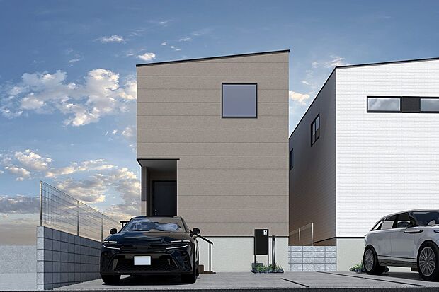 【1号地外観イメージパース】現地写真(2025年7月撮影)☆