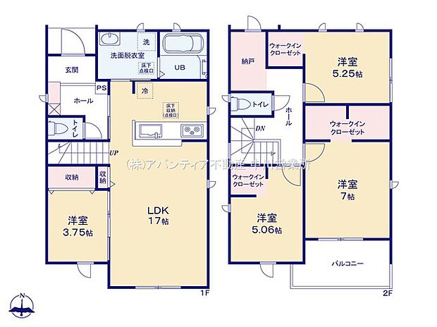 3号棟/間取図