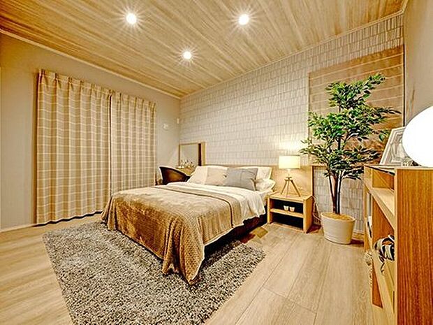 【モデルハウス写真】当社施工例
1日の終わりを、心から安らげる場所。