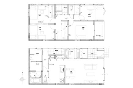 建物面積にはインナーバルコニー3.72m2を含む 