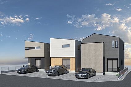 CGパース/8号地～10号地外観イメージ