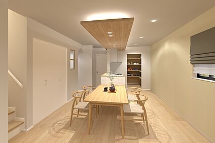 CGパース/5号地　内観イメージ
