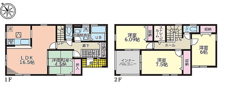 ホームズ 小名浜島の新築建売物件 全2棟 インナーバルコニー付きデザイナーズ住宅です いわき市 ｊｒ常磐線 泉 駅 徒歩45分の新築一戸建て