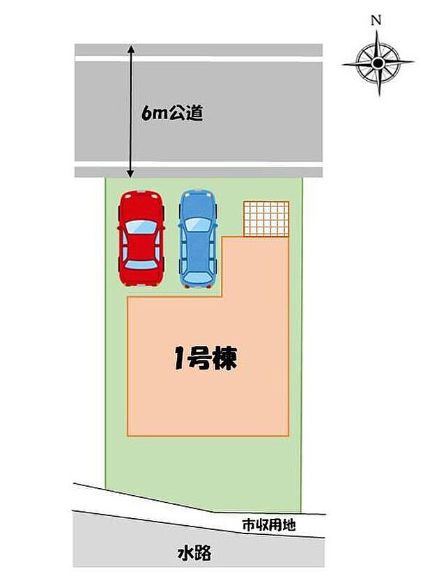 ≪全体区画図≫
◎カースペース並列で2台駐車可能♪
◎住宅表示性の最高等級6項目取得♪
◎スーパーまで徒歩6分♪お買い物も楽々♪