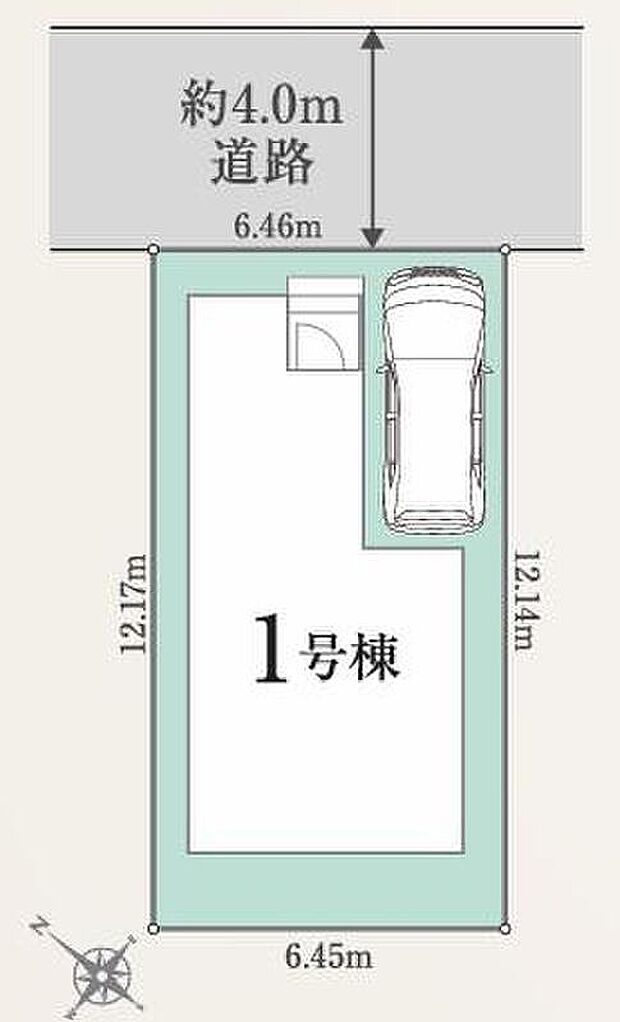 ≪全体区画図≫
◎滝不動駅まで徒歩6分♪