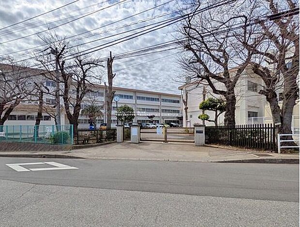 千葉市立稲毛中学校(約750m)