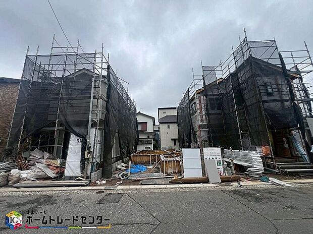【現地外観写真】当物件のご案内につきましては、営業スタッフが丁寧に御対応します♪休日、お仕事帰りなど、ご都合に合わせていつでもご案内いたします♪周辺環境と併せて、実際に現地をご確認ください♪