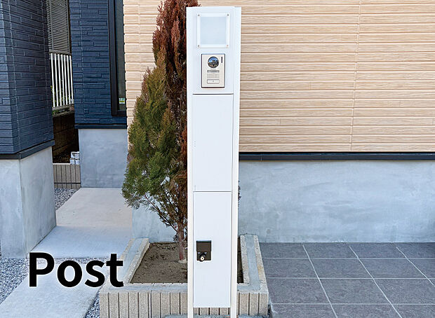 【【ポスト】】スマートスタイル小型宅配BOX付ポスト。
本体カラーは5色からお選びいただけます。