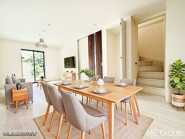 ■家族の笑顔があふれる、くつろぎの空間