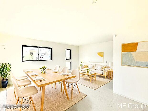 ■家族の笑顔があふれる、くつろぎの空間